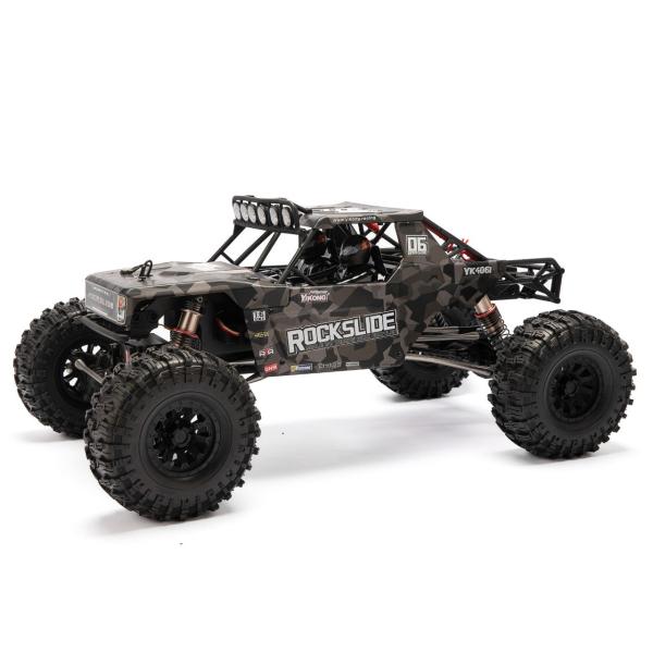 Yikong Rock Crawler Rock Slide 1/6 4WD Schwarz